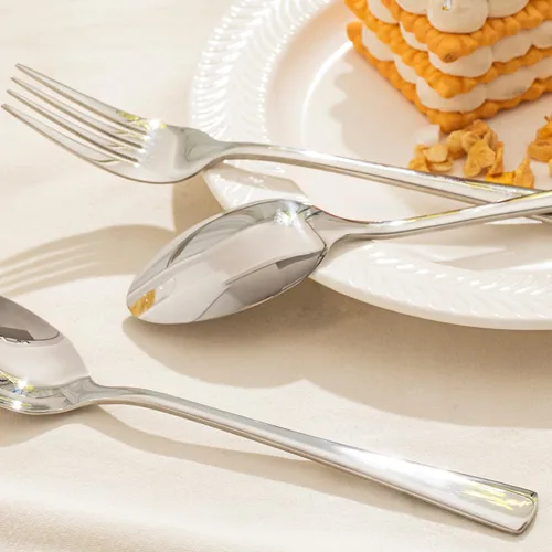 Vista 9 de KINGSTONE 12 Piece Dinner Spoons Set, 18/10 Stainless Steel Spoons