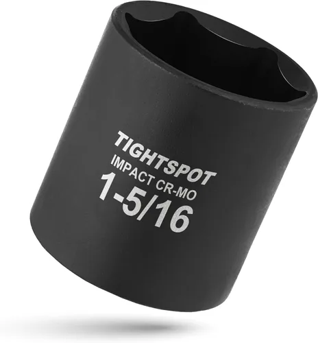 Vista 85 de TIGHTSPOT - Zócalo poco profundo de 1/2" Dr 1 1/2 pulgadas, antirredondo, 6 puntos, acero CRMO