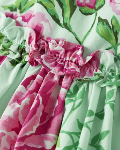 Vista 72 de Gymboree Vestidos elegantes de manga corta para niñas y niños pequeños