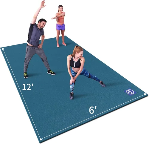 Vista 9 de MRO Extra Large Exercise Mat 15'x6'/12'x6'/9'x6'(7mm)