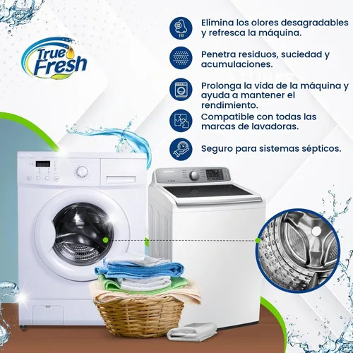 Vista 2 de Tabletas limpiadoras para lavadora y lavavajillas, paquete de 48