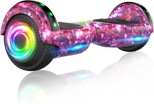 Vista 8 de SISIGAD Patinetes para niños de 7 a 12 años, con altavoz Bluetooth integrado y ruedas de luces coloridas de 6.5 pulgadas, scooter de equilibrio
