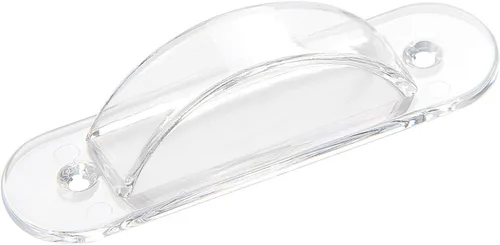 Vista 4 de Protectores de pared para interruptor de pared, cubierta de placa de seguridad infantil para decoración del hogar (paquete de 2), transparente