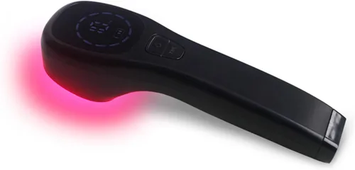 Vista 4 de YJT - Dispositivo de terapia de luz roja para alivio del dolor, alivio del dolor articular y muscular, luz infrarroja con 650 nm y 808 nm