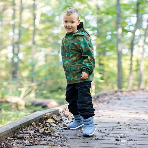 Vista 8 de JAN & JUL Pantalones de lluvia impermeables para niños pequeños y niños