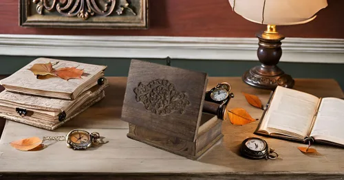 Vista 5 de Grandes ideas de regalo de cumpleaños, caja de joyería decorativa hecha a mano con cerradura y llave, organizador de joyas, caja de recuerdos, caja