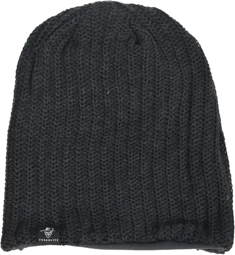 Vista 2 de Gorro de punto de cráneo de gran tamaño para hombre