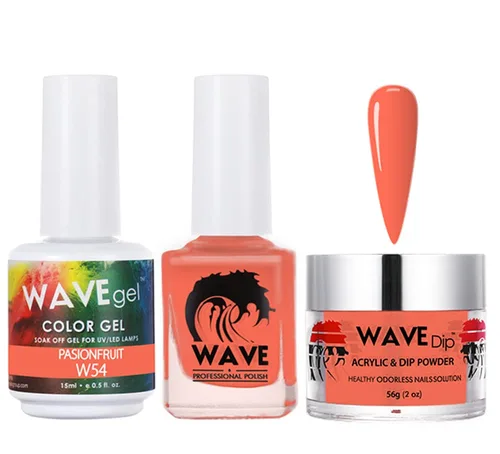 Vista 5 de WAVEGEL - Juego de gel de remojo, laca de uñas y polvo acrílico a juego - Colección Simplicity - #P109 Blizzard