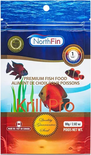 Vista 7 de Northfin Krill Pro Fish Food, pellet de hundimiento lento, 0.039 in, 17.64 oz