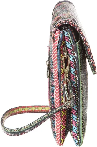 Vista 7 de MINICAT - Bolso cruzado para mujer, pequeño, bolsillos espaciosos, para celular, bolsa de mano para mujer