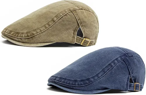 Vista 12 de Gorra vaquera de algodón ajustable unisex Azul marino