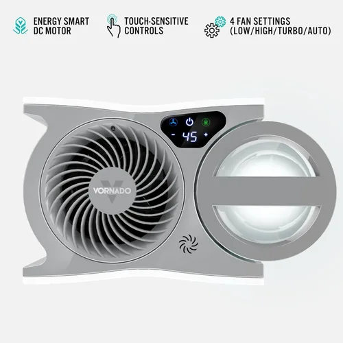 Vista 3 de Vornado evdc300 Smart humidificador por evaporación con apagado automático de energía