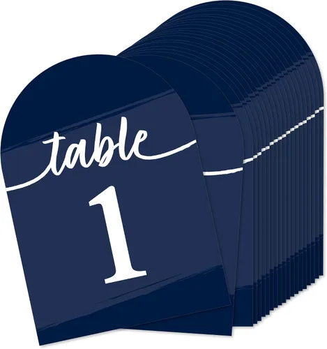 Vista 13 de Big Dot of Happiness Tarjetas de números de mesa boho – Tarjetas de doble cara de 5 x 7 pulgadas, tarjetas de boda, recepción, fiesta, eventos