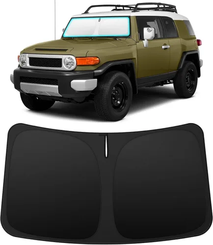 Vista 98 de INSAUTO Accesorios para parasol de parabrisas de ajuste personalizado para Acura RDX 2019-2026, parasol plegable para ventana delantera, reflector