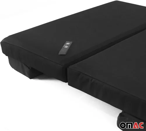 Vista 8 de OMAC Cama de colchón de cabina delantera para Mercedes Metris 2016-2024, color negro, 1 pieza