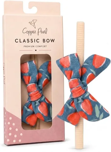 Vista 48 de Copper Pearl Classic Baby Bow Headbands - Limited Collection