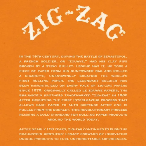 Vista 8 de ZIG-ZAG Papel de liar naranja francés 1 1/4 (6 folletos)