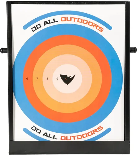 Vista 7 de Do-All Outdoors Air Strike Pellet Trap Shooting Target Rated for 800fps Airgun, Black