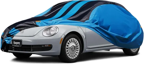 Vista 46 de Kaugung Funda impermeable para automóvil BMW Serie 3 (1999-2025), cubierta exterior completa para automóviles, ligera, resistente al sol, UV