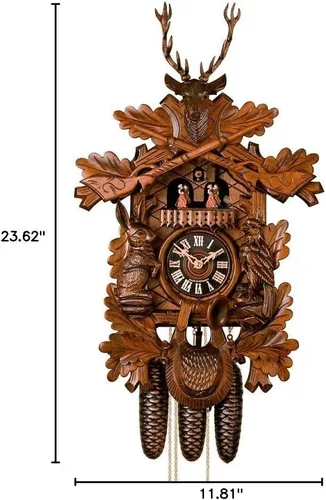 Vista 2 de Reloj de cuco Reloj de caza HO 8634/5Tnu