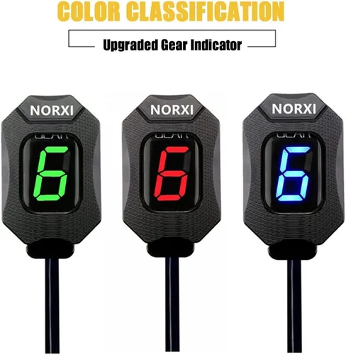 Vista 4 de Indicador de engranajes de motocicleta para Honda Hornet CBR600F F3 F4 F4i RR CB600F CBF500 VFR800 Fi 900RR 919RR 929RR 954RR Shadow 750 Pantalla