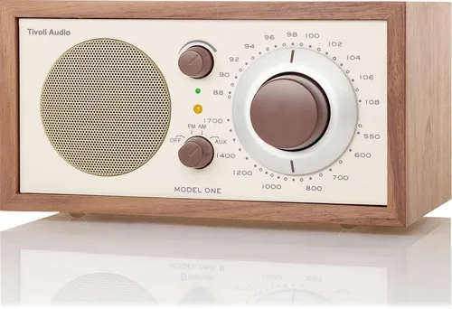 Vista 2 de Tivoli - Radio de mesa AM FM, audio Model One WalnutBeige
