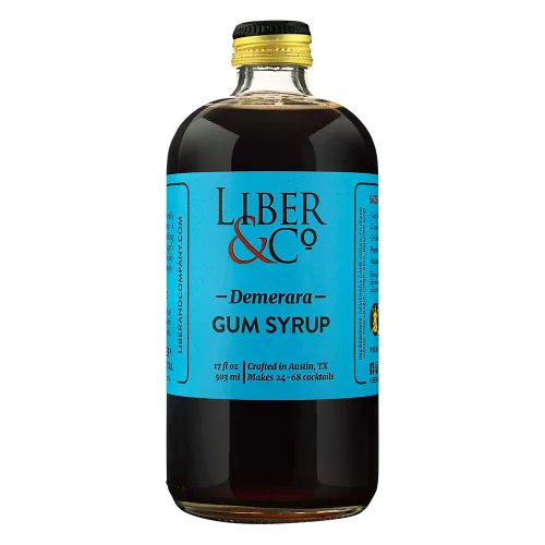 Vista 8 de Liber & Co. Jarabe de goma clásico – El jarabe simple superior con azúcar de caña pura y goma de mascar árabe natural – Hace 25 bebidas – esencial