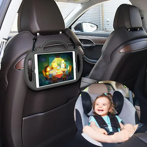 Vista 7 de SUPLIK Funda para niños para iPad de 9ª/8ª/7ª generación (10.2 pulgadas, 2021/2020/2019), Funda resistente a niños para iPad de 10.2" con asa