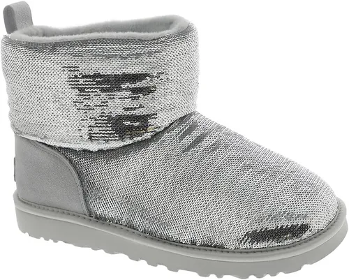 Vista 4 de UGG Botas clásicas de moda con bola de espejo para mujer