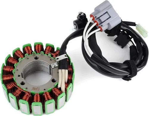 Vista 2 de Bobina de estator compatible con Yamaha MT09 Tracer 900 GT MT-09 ABS MTN850 FJ09 XSR900 FZ09 Tracer900 GT MT FZ 09 1RC-81410-00 bobina del generador