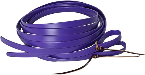 Vista 7 de HILASON Western Premium Biothane Leather Horse Split Rein Horse-Split-Reins
