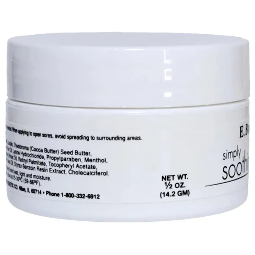 Vista 3 de Simply Soothing Lysine Ungüento 0.5 onzas – Bálsamo hidratante con lisina natural – Suaviza y acondiciona la piel seca y agrietada