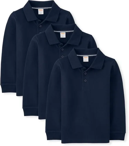Vista 7 de Gymboree Polo de manga larga para niños y niños pequeños Cloudless 3