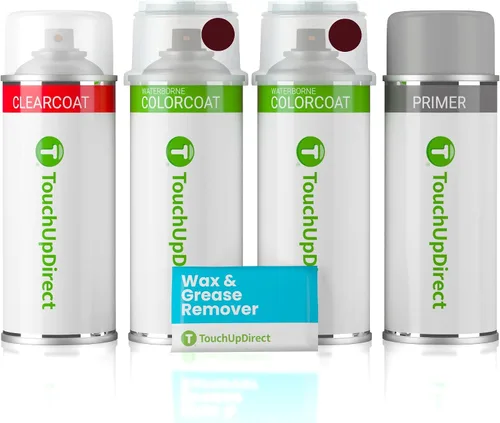 Vista 33 de TouchUpDirect KH3 - Aerosol de pintura de retoque de obsidiana negra compatible con Infiniti Exact Match - Kit esencial
