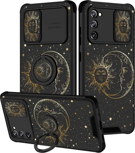 Vista 24 de Funda 2 en 1 para Samsung Galaxy S23 Ultra Flamingo para mujeres y niñas, diseño femenino de flamencos con cubierta deslizante para cámara y soporte