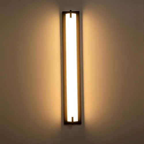Vista 9 de Lámpara de baño de 1 luz, aplique de pared negro mate con pantalla de vidrio transparente, lámpara de pared interior con base E26 para espejo, sala