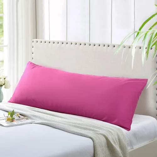 Vista 10 de Evolive - Funda de almohada corporal de microfibra ultra suave, fundas de almohada de 21 x 54 pulgadas con cierre de cremallera oculto