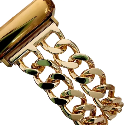Vista 15 de Adjustable Fashion Chain Link Bracelet Band Compatible with Apple Watch