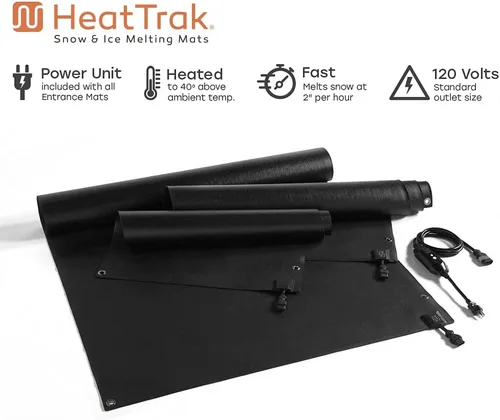 Vista 3 de Alfombrillas térmicas HeatTrak para entradas - Alfombrillas térmicas para exteriores - Alfombrillas para derretir nieve para la remoción de nieve