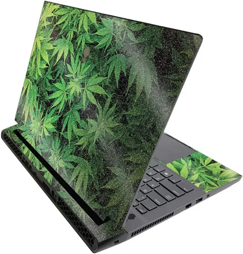 Vista 32 de MightySkins - Skin brillante con purpurina para Alienware M17 R3 (2020) y M17 R4 (2021) - Diversión de los años 90 Acabado duradero con purpurina
