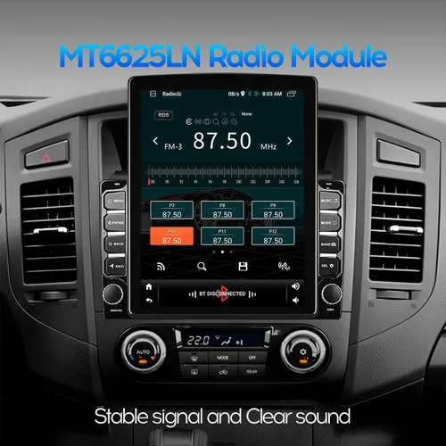 Vista 5 de 9.7 "4Core IPS 2+32GB IPS pantalla vertical Android Car Radio Audio Video Receptores estéreo para 2Din Raido modelo con CarPlay Android Auto WiFi BT
