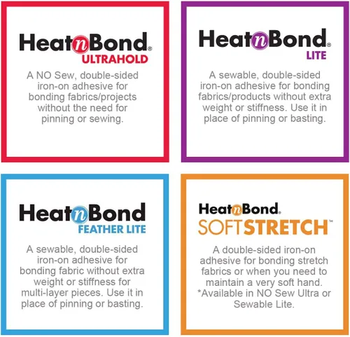 Vista 4 de HeatnBond Adhesivo Lite, 5/8 pulgadas x 10 yardas
