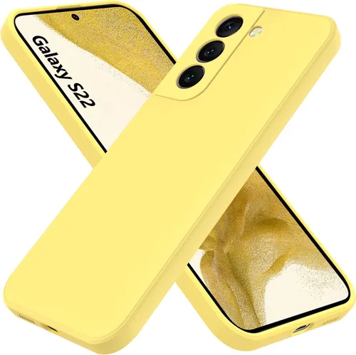 Vista 8 de Funda para Samsung Galaxy S22, funda de goma de gel de silicona líquida, funda protectora antiamarillenta, funda protectora de silicona multicolor