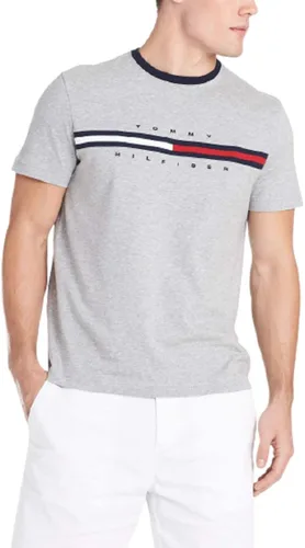 Vista 18 de Tommy Hilfiger Mens Short Sleeve Tino T-Shirt Manzana roja