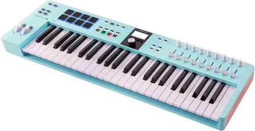 Vista 2 de Arturia KeyLab Essential mk3 Controlador de teclado de 49 teclas - Aguamarina