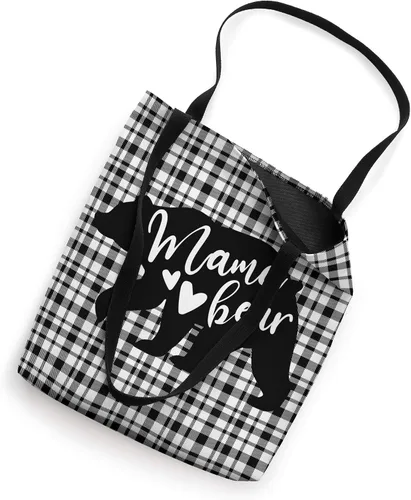 Vista 2 de Mama Bear Buffalo - Bolso de mano para mujer diseño de mamá 16 pulgadas Blanco