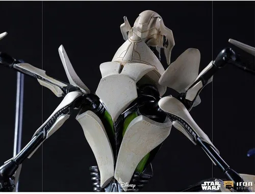 Vista 7 de Iron Studios 1:10 General Grievous - Arte BDS Deluxe - Star Wars