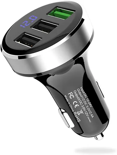Vista 7 de Cargador USB, 12v/24v, monitor de voltaje LED para iPhone 6s/Plus, iPad Pro, iPad mini; serie Samsung Galaxy Note, modelos S Series&edge LG G4/G5