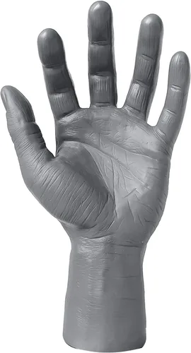 Vista 3 de Menolana Maniquí masculino de PVC mano de los hombres, muestra joyería pulsera guante organizador soporte soporte, mostrando - izquierda