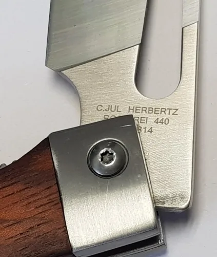 Vista 4 de Lifespace Cuchillo de chef japonés plegable de acero inoxidable 440A - Fantástico cuchillo al aire libre
